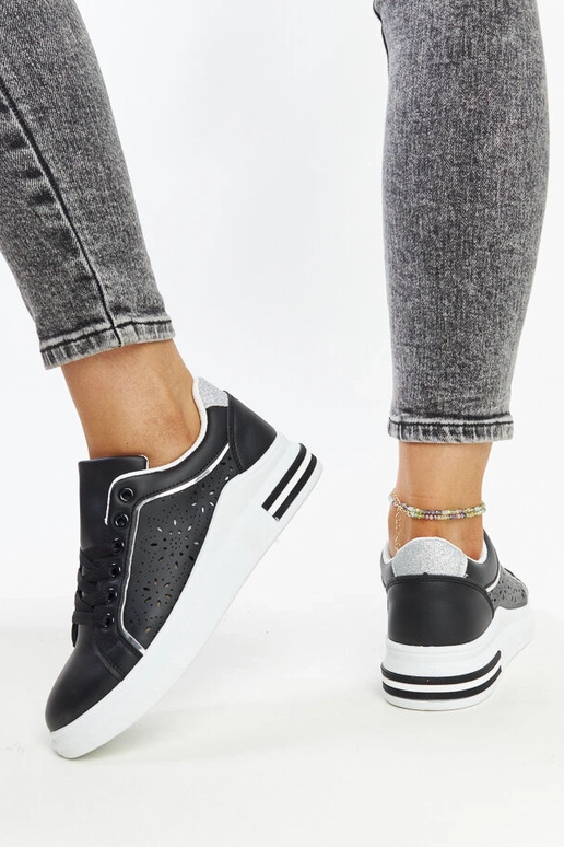 Čierne prelamované tenisky s...