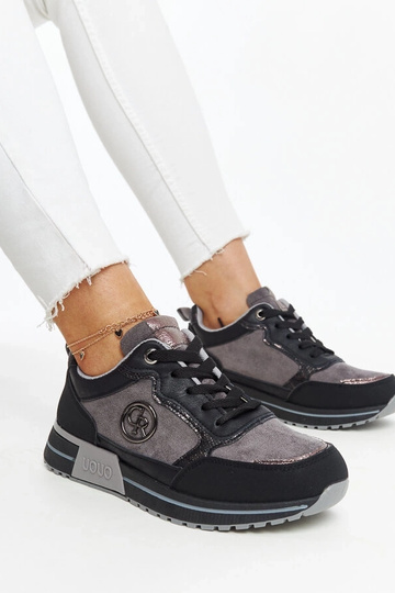 Čierno-šedé tenisky Sinika...