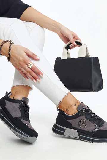 Čierno-šedé tenisky Sinika... 2