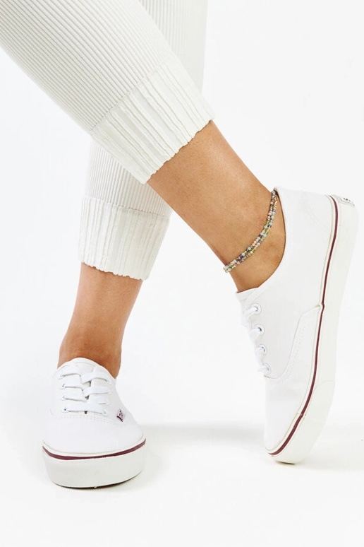 Biele klasické tenisky Erla