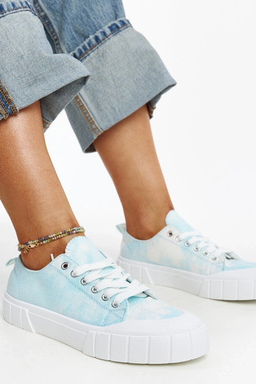 Modré látkové tenisky Jerina