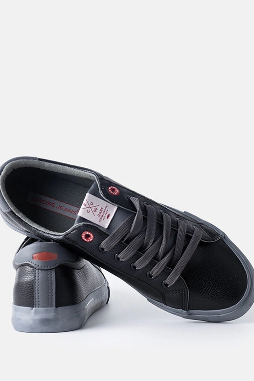 Čierno-sivé pánske tenisky CROSS JEANS