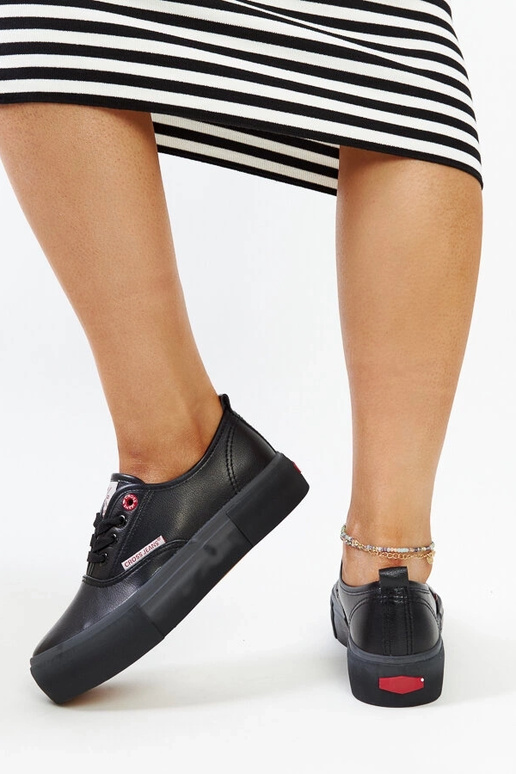 Čierne dámske tenisky CROSS JEANS