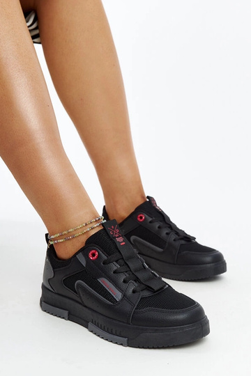 Čierno-šedé dámske tenisky...