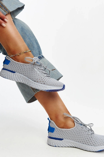 Dámske tenisky zo sivej...