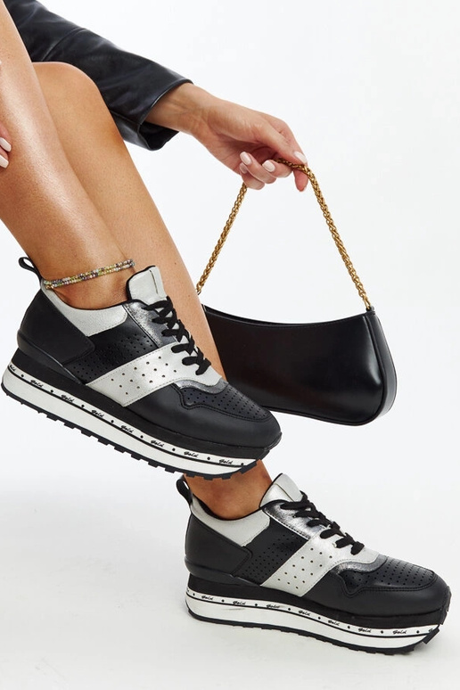 Čierne tenisky Askalua s vysokou...