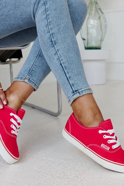 Tmavoružové klasické tenisky Erla