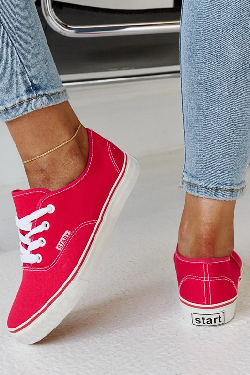 Tmavoružové klasické tenisky Erla