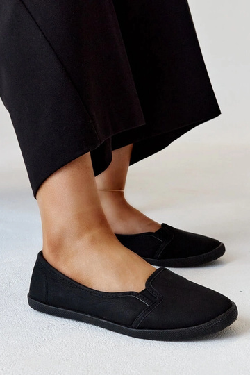 Čierne šnurovacie tenisky z... 2