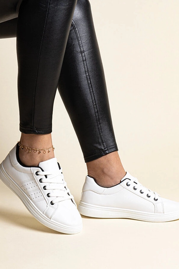 Biele tenisky eko koža...