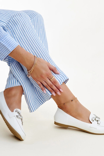 Biele mokasíny so... 2