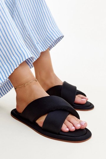 Čierne šľapky Randa 2