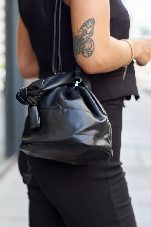 Čierna malá taška typu "bag" Aamala