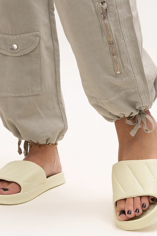 Zelené penové papuče Primula