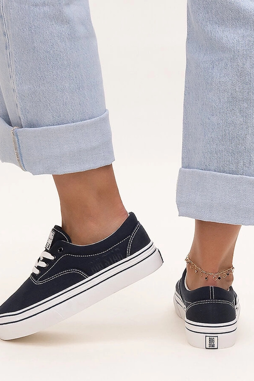 Námornícke modré tenisky Big Star...