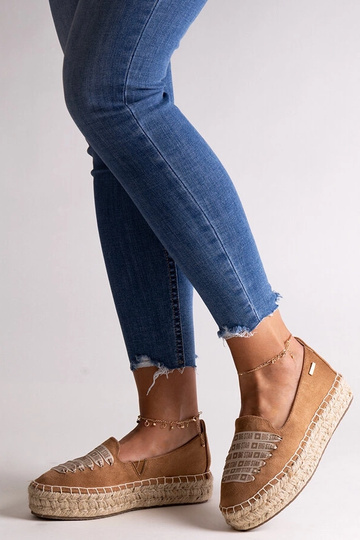 Hnedé espadrilky Big Star...