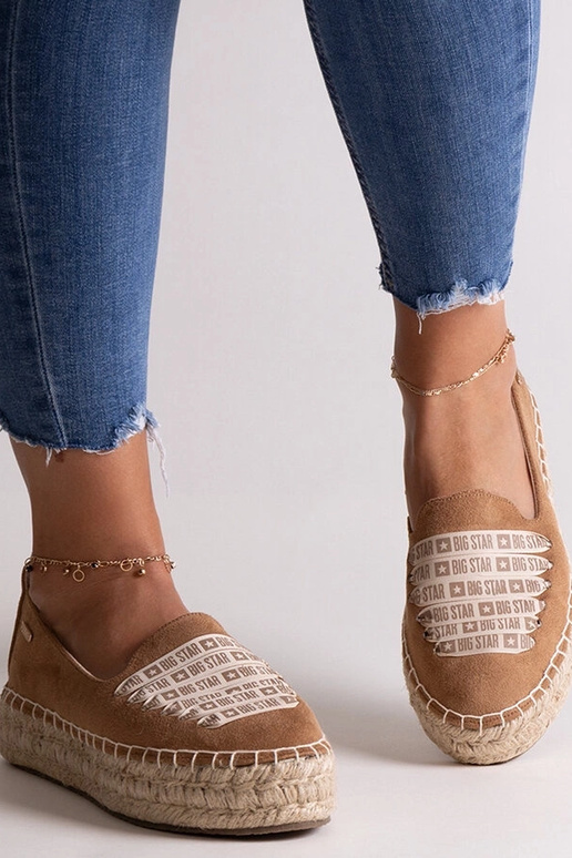 Hnedé espadrilky Big Star JJ274892