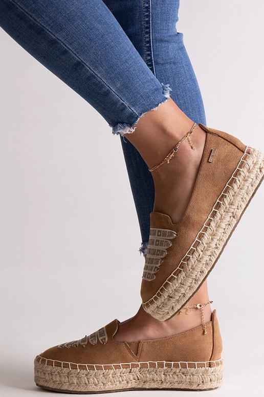 Hnedé espadrilky Big Star JJ274892