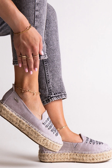 Šedé espadrilky Big Star... 2