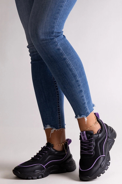 Čierne tenisky Big Star JJ274786