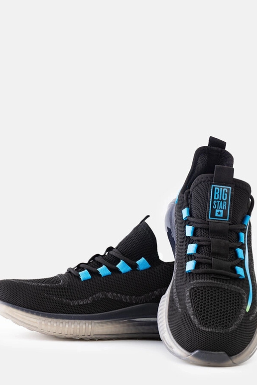 Čierne tenisky Big Star NN174450