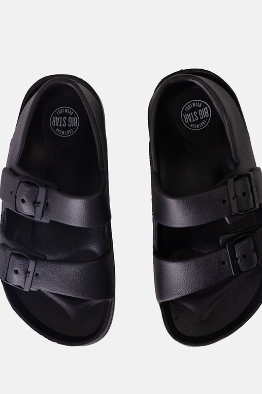 Čierne detské sandále Big Star NN374536