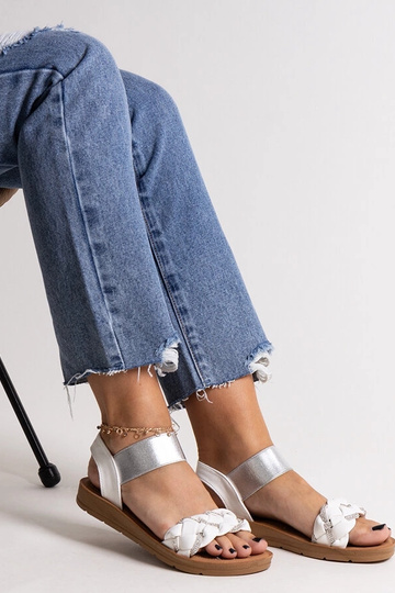 Biele sandále Aldona