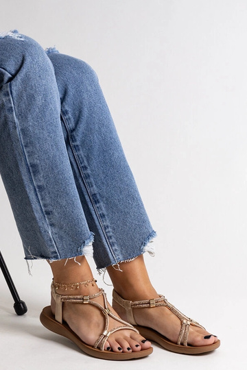 Zlaté sandále Leilana... 2