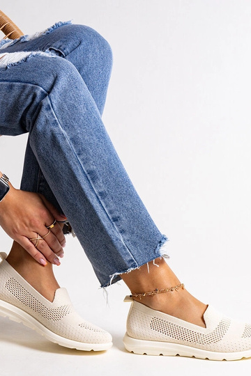 Béžové tenisky s penovou...