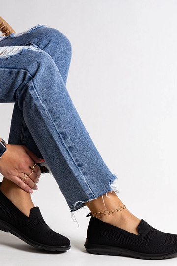 Čierne tenisky s penovou...