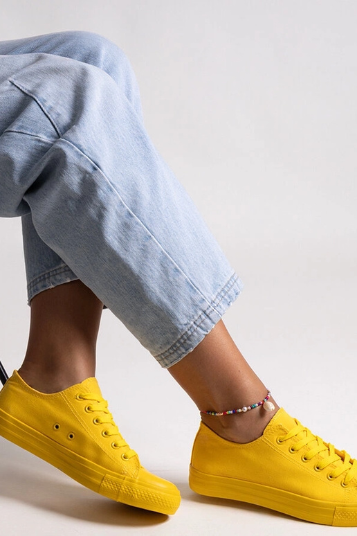 Žlté klasické tenisky Nudar