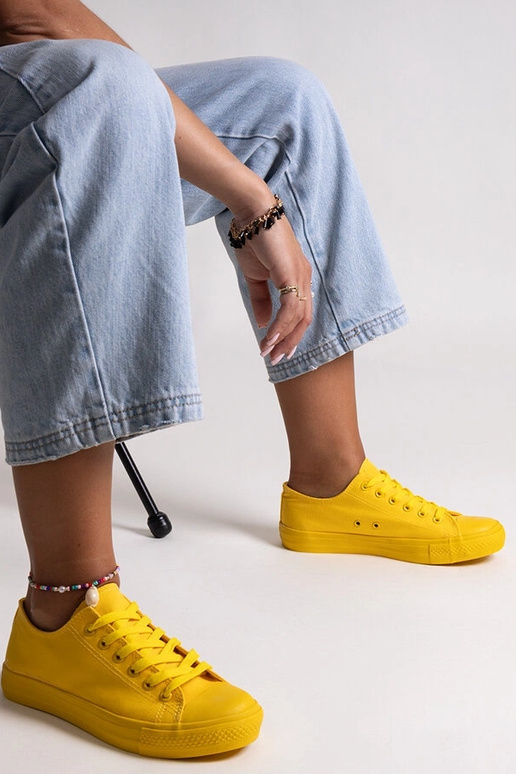 Žlté klasické tenisky Nudar