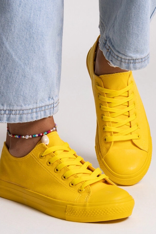 Žlté klasické tenisky Nudar