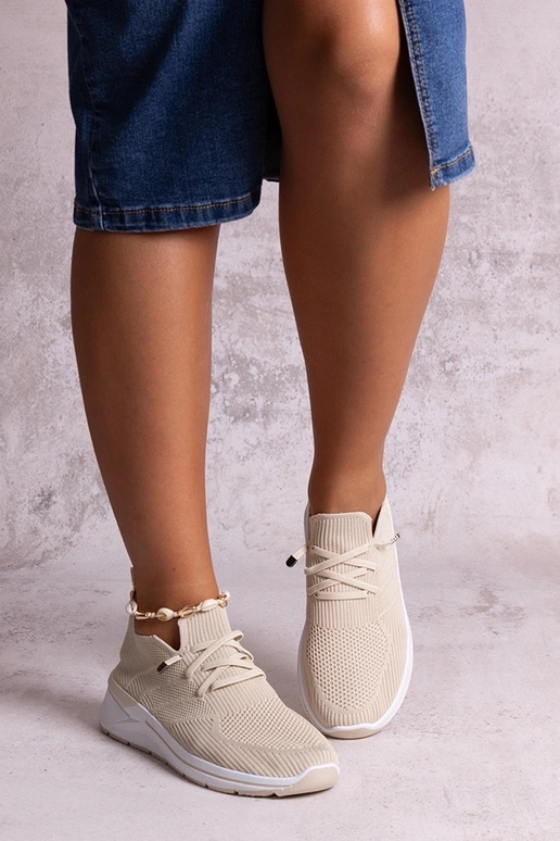 Béžové nazúvacie tenisky Gaberla