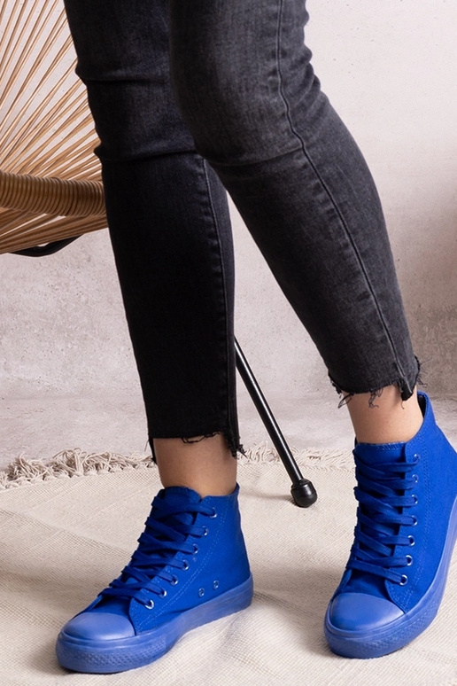 Modré vysoké tenisky Rafife