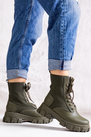 Zelené elastické členkové...