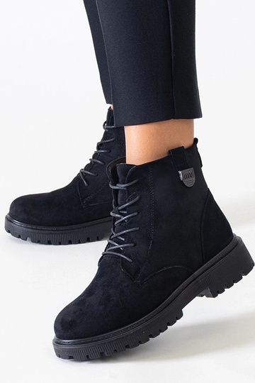 Čierne pracovné topánky z... 2