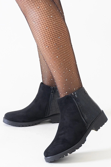 Čierne členkové topánky s... 2