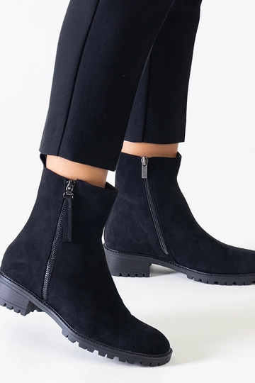 Čierne vysoké platformové...