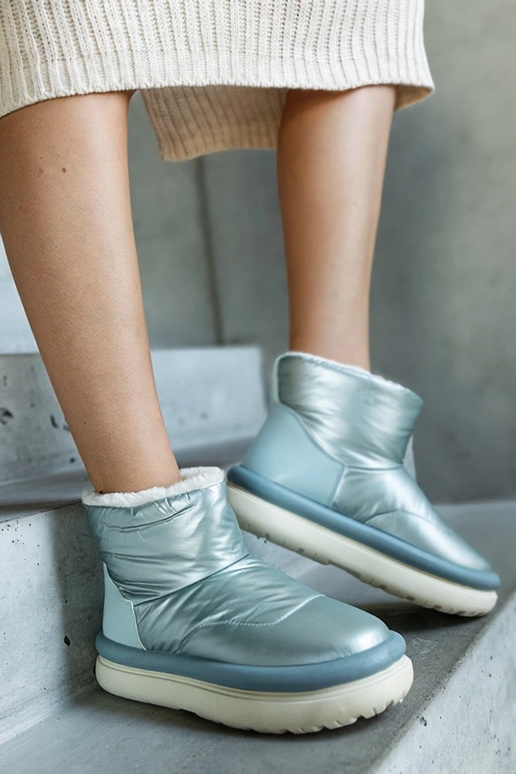 Svetlozelené teplé snehule Cores na...