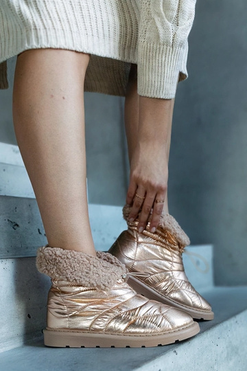 Zlaté zateplené snehule...