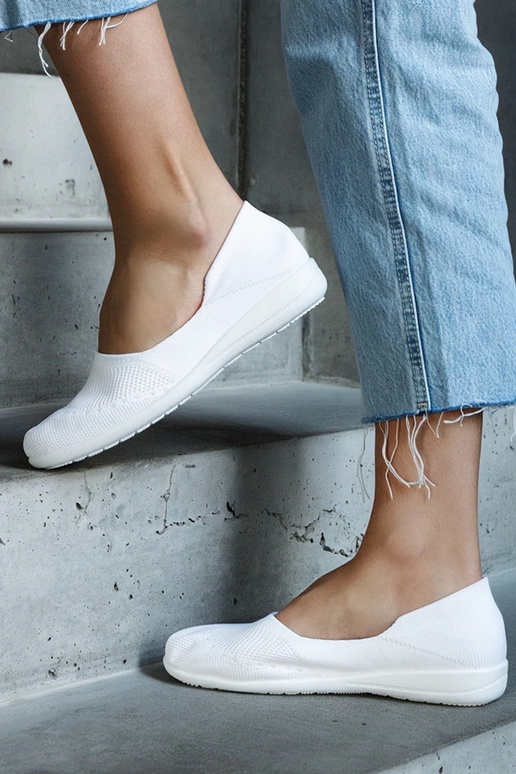 Biele látkové balerínky značky... Biele látkové balerínky značky...