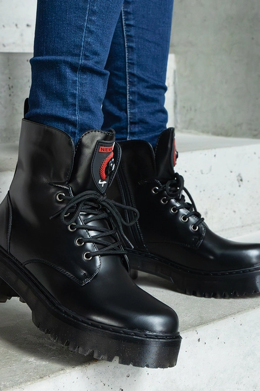 Čierne dámske čižmy Ranco