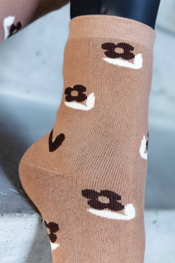 Čiernobiele teplé ponožky... 2