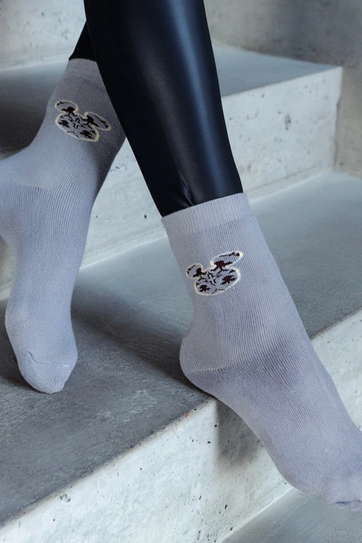 Sella sivé teplé ponožky Sella sivé teplé ponožky