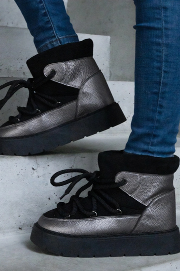 Čierne topánky Sapphi na...