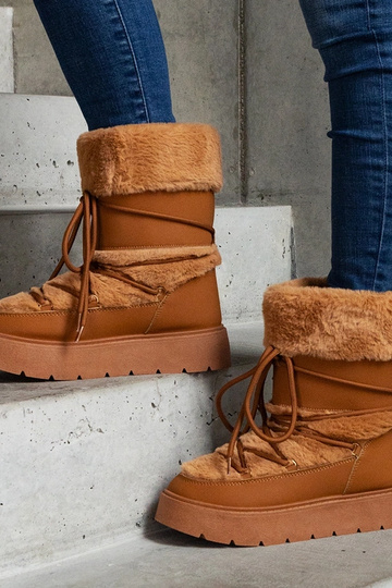 Hnedé zateplené snehule na...