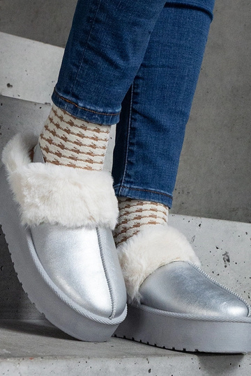 Strieborné papuče na... 2