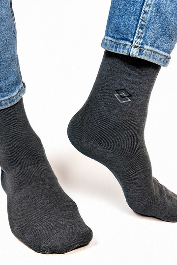 Sivé pánske teplé ponožky...