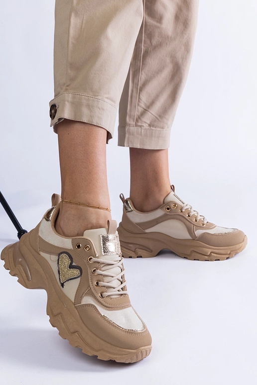 Martinezove tenisky na platforme s...